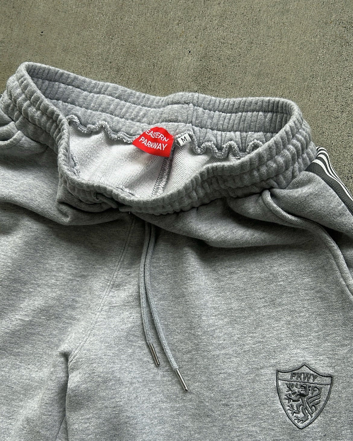 Grey EP Striped Sweatpants